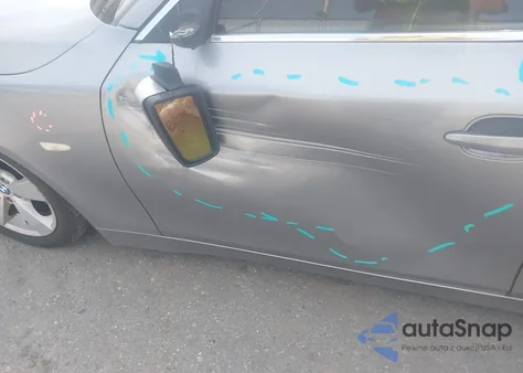 2006 BMW 530I из США, поврежденный, VIN WBANE73526CM39583